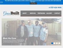Tablet Screenshot of gracebuiltconstruction.com